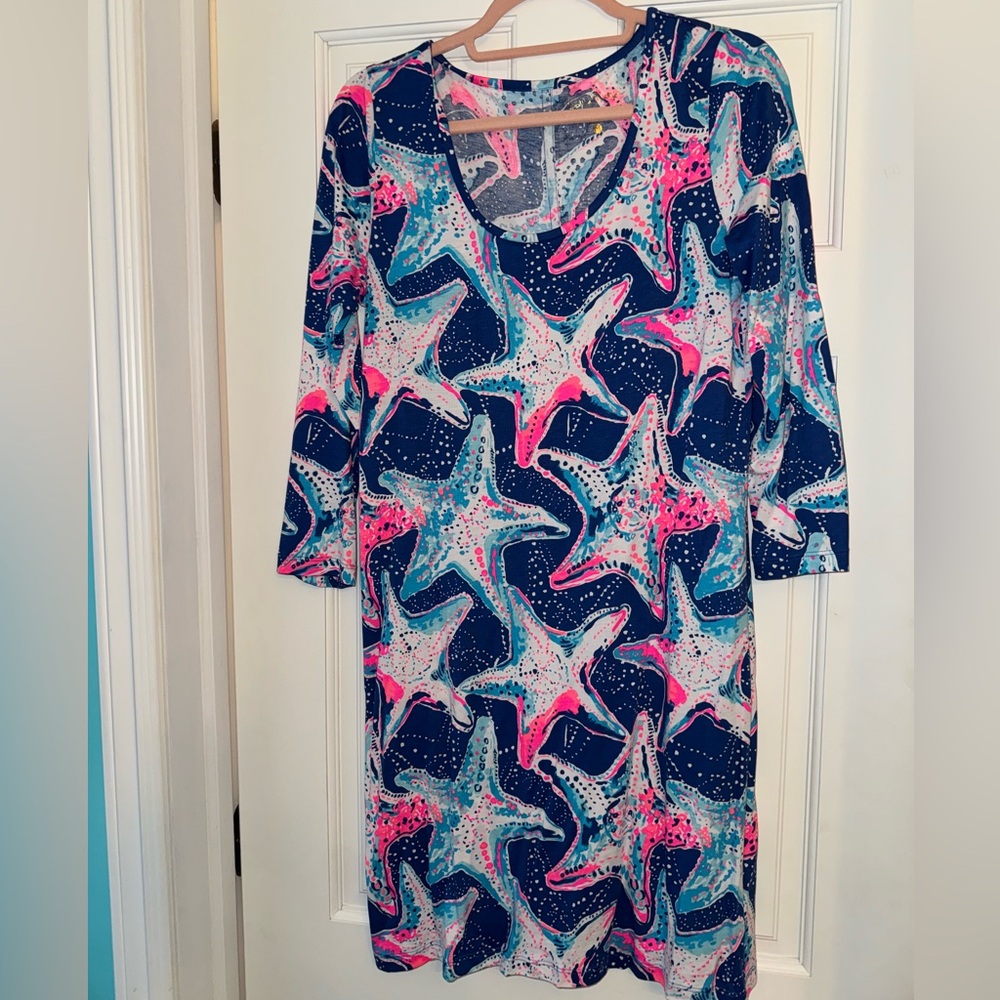 Lilly Pulitzer star struck retired design scoop shift dress